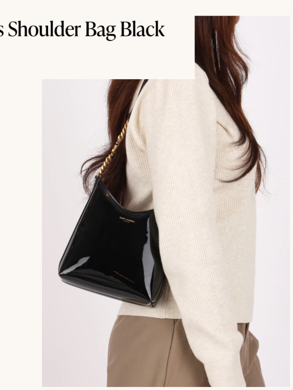 Saint Laurent Mini Rendez-Vous Shoulder Bag